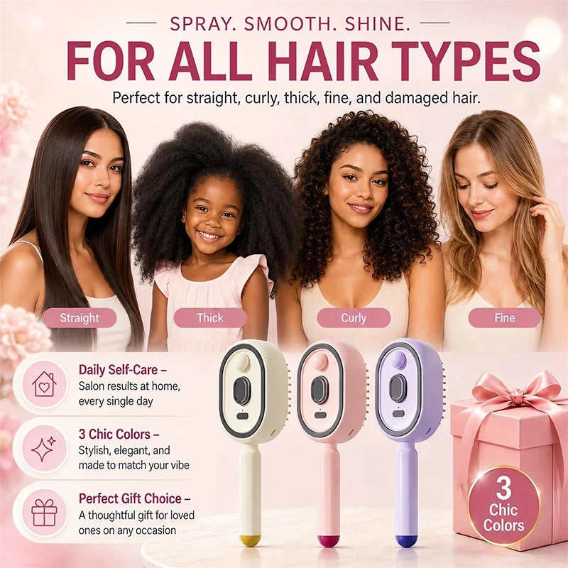 SmoothPro Heated Hair Straightening Comb