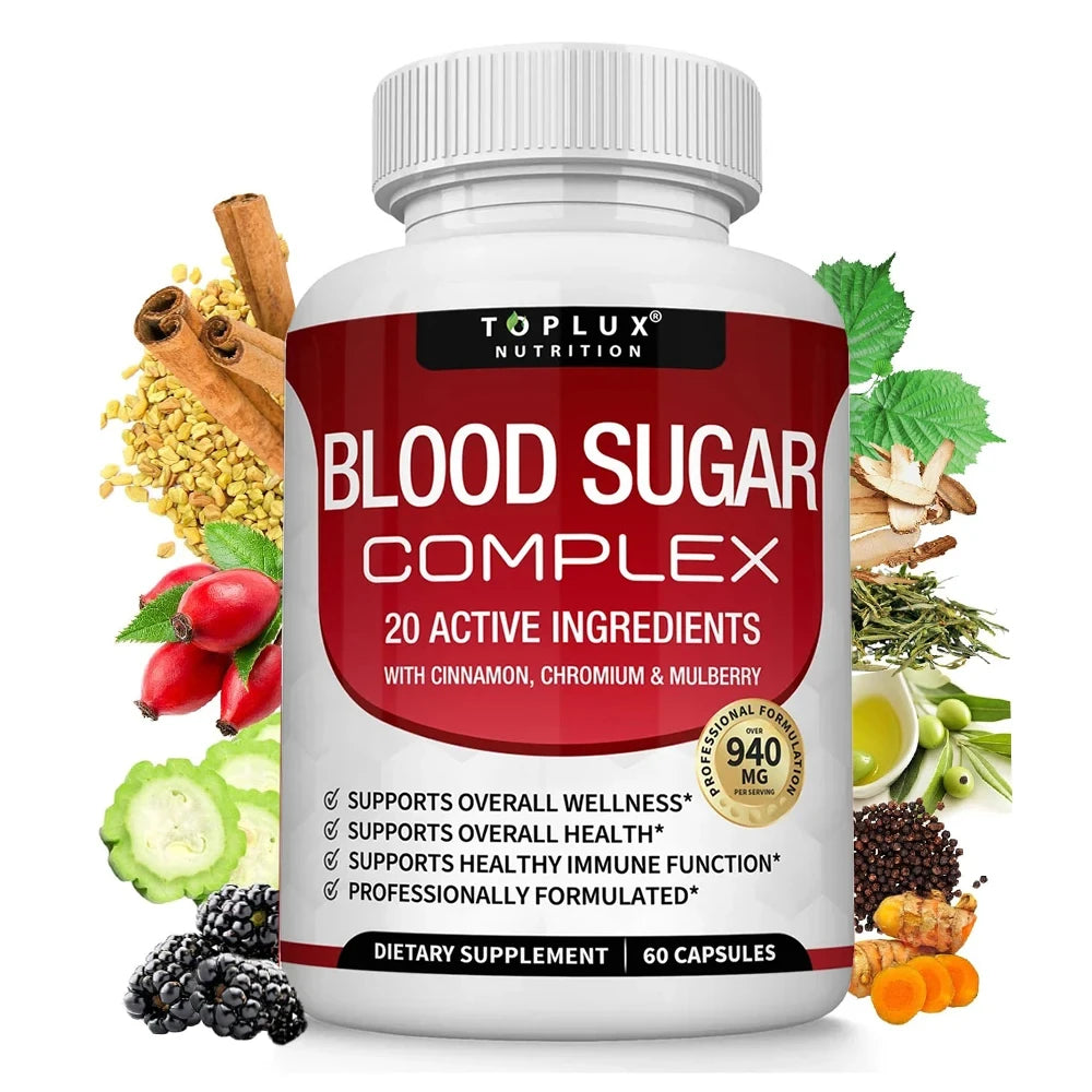Blood Sugar Balance Capsules – Cinnamon &amp; Alpha Lipoic Acid