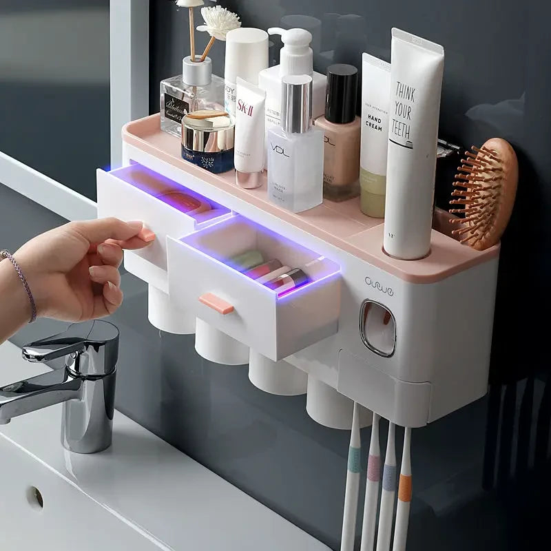 Magnetic Bathroom Organizer
