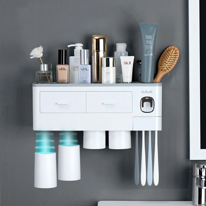 Magnetic Bathroom Organizer