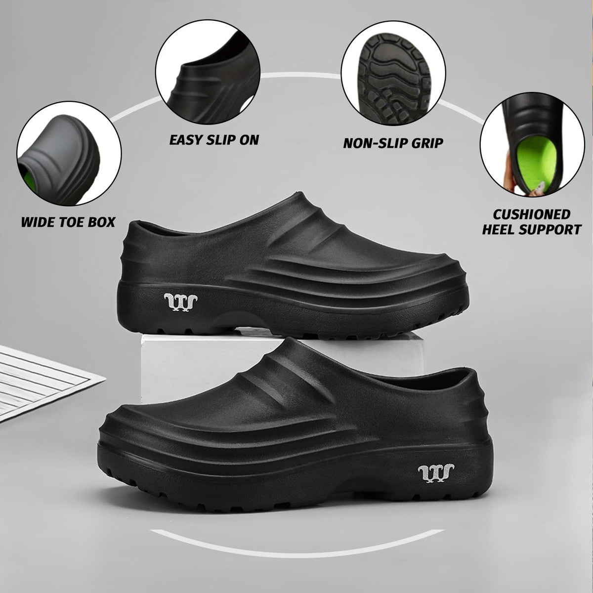 Men’s Non-Slip Kitchen Work Shoes