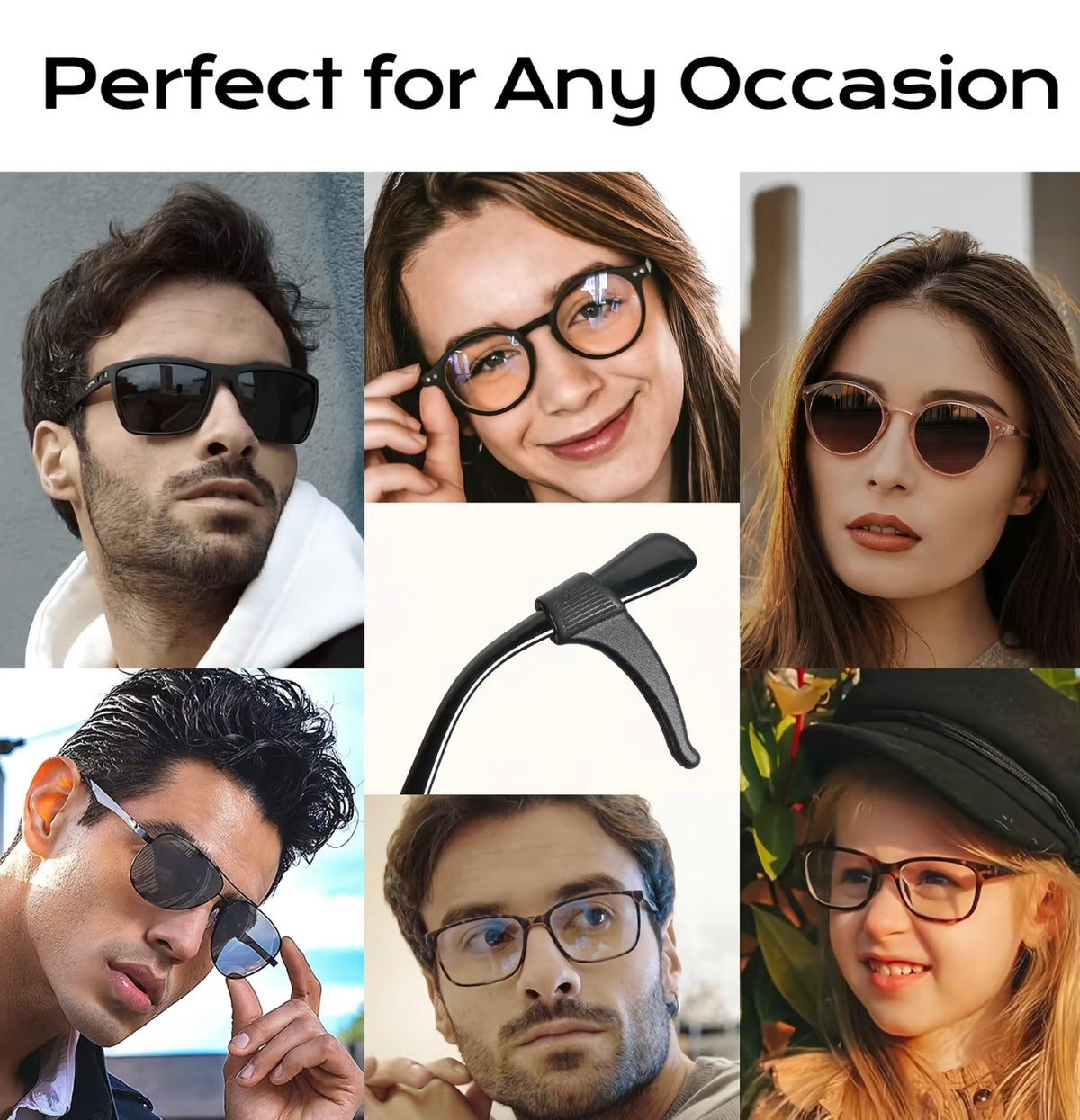 Anti-Slip Eyeglass Sleeves.